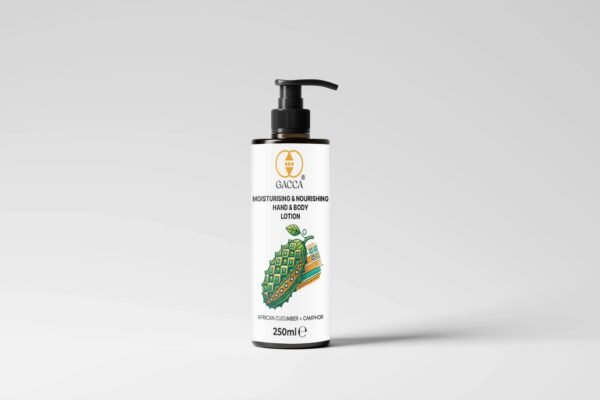 African Cucumber and Camphor Hand and Body Lotion